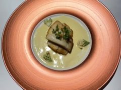 香煎比目鱼佐鱼子酱-Oyster Talks 四度蚝法餐厅