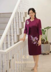 -禾米旗袍妈妈装礼服定制(嘉业国贸店)