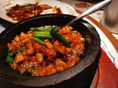 石锅杭椒牛蛙-桂满陇-西湖船宴(西单大悦城店)