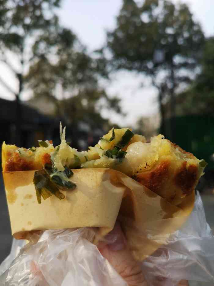 皮市街大油火烧-"打卡扬州皮市街大油火烧,一直是心心念念来.