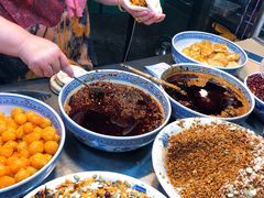 -清真马乐贝腊牛肉蛋黄菜夹馍(马蓉洒金桥店)