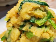 小白菜土豆泥-韩师傅老大同刀削面(北苑路店)