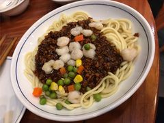 虾仁炸酱面-奎元馆.百年奎元.非遗传承(西湖边的解放路店)