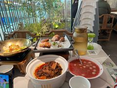 -绿茶餐厅(滨海万达广场店)