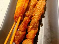 热气羊肉串-京韵胡同·酱香羊蝎子火锅涮肉(长寿路店)