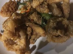 咸蛋黄鱿鱼-仙本那渔人码头餐厅