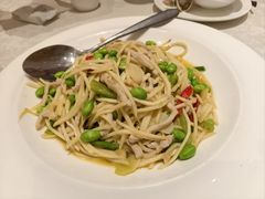茭白毛豆炒肉丝-大方圆酒楼(西门大街店)