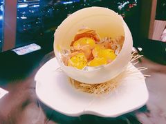 珊汁沙律大虾-柒园·三十年创意杭帮菜(龙湖滨江天街店)