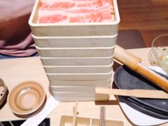霜降和牛肩肉上部-しゃぶしゃぶ温野菜(北谷店)
