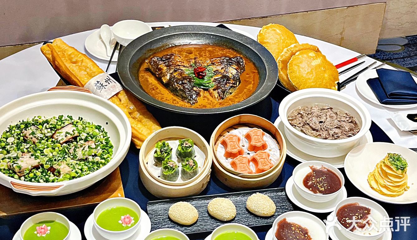 苏州市中心这家餐厅可以称之为点心界的天花板