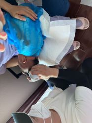 -慧婴轩婴儿理胎发胎毛笔胎毛画手足印(通州店)