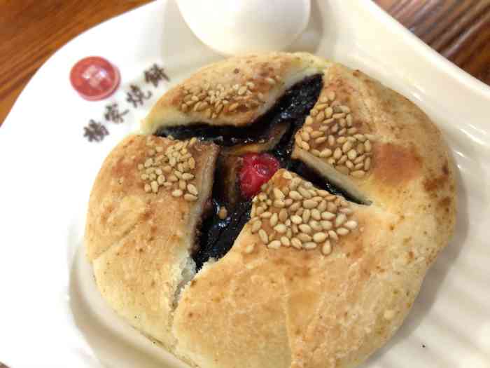 杨家烧饼-"十一旅行大众点评看到的这家店,过来品尝一.