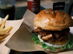 土耳其香料烤鸡汉堡-shark burger·鲨鱼汉堡(交子大道店)