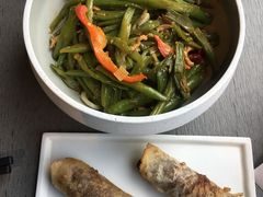 豆角丝炒肉拌转百刀-日上三甘(三里屯店)