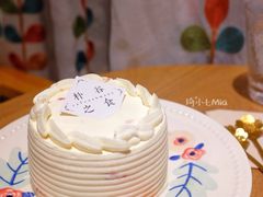 玫瑰荔枝蛋糕-朴谷之食