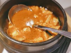 蛤蜊豆腐汤-猪啊牛呀羊啊铜盘烤肉(正大广场店)