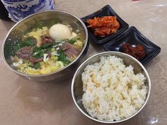 -吉林延边牛肉汤饭，大冷面