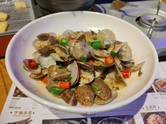 爆炒花甲-唐力九头鸟烧烤·罗田吊锅(西云楼店)