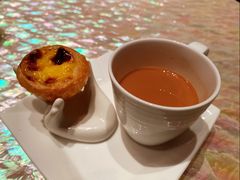 餐后葡挞配奶茶-8餐厅(新葡京酒店)