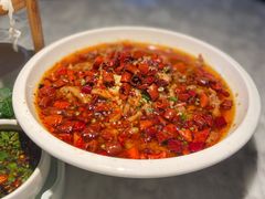 传统水煮肉片-蔴将·川菜(黄龙万科店)