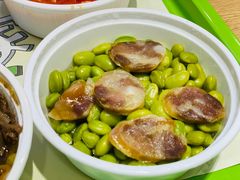 香肠蒸豆米-老乡鸡(南京首创立方店)