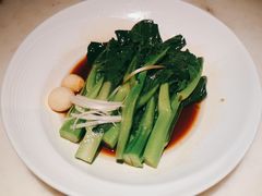 油淋脆菜心-绿茶餐厅(深圳龙华天虹购物中心店)