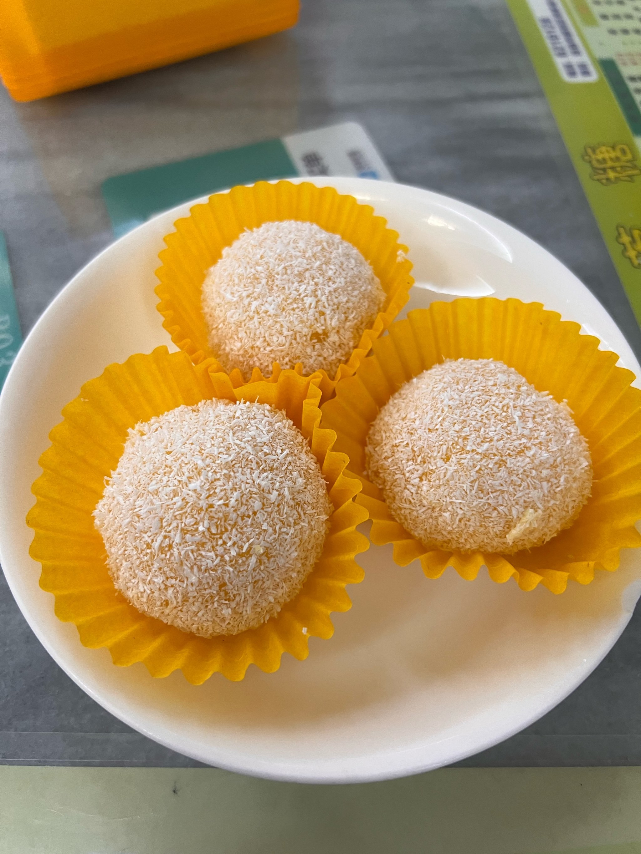 芒果糯米糍太好吃了!