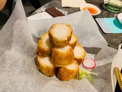 手打墨鱼胶酿油条-港丽餐厅(高德置地店)