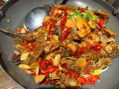 干锅黄骨鱼-湖南人家·家传湖南菜(水围店)