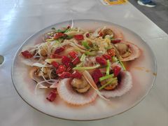 油泼扇贝-来之顺海鲜菜馆·青岛菜(栈桥店)