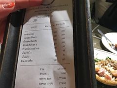 账单-The Dishes Seafood & Restaurant