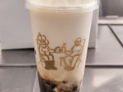 水牛乳双拼波波-喜茶(上海北外滩来福士店)