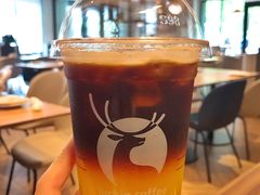 橘金气泡美式-luckincoffee瑞幸咖啡(冠福大厦店)