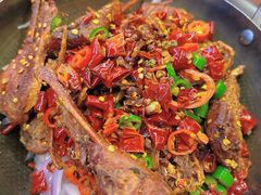干锅鸭头-闯关东东北农家菜(崂山石老人店)