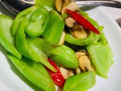口蘑芥菜-小放牛炒菜馆(裕华万达店)