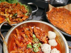 辣烤鸡爪-富乐满韩国正宗炸鸡韩国料理(虹泉路店)