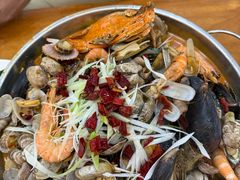 -老码头海鲜烧烤炒菜(广西路店)