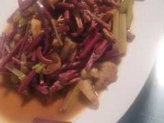 拳头菜炒肉-小仙居·农家宴烤羊· 农庄