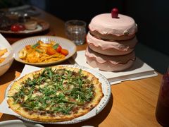 -芒果与甜纯动物奶油蛋糕&甜品台定制