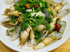 葱油蛏子-红灯笼龙凤饭店(宁波老字号店)