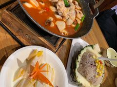 -老滇山寨•云南特色菜•地方菜•民族风情歌舞表演(金碧店)