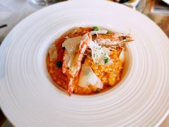 香煎澳洲扇贝意大利海鲜烩饭-L'Arome芳芳法国餐厅(仙林金鹰店)