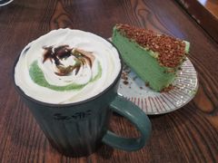 焦糖抹茶拿铁-無邪日式甜品(世博源店)