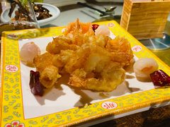 酥皮大明虾-那家小馆•北京菜•烤鸭(中关村店)
