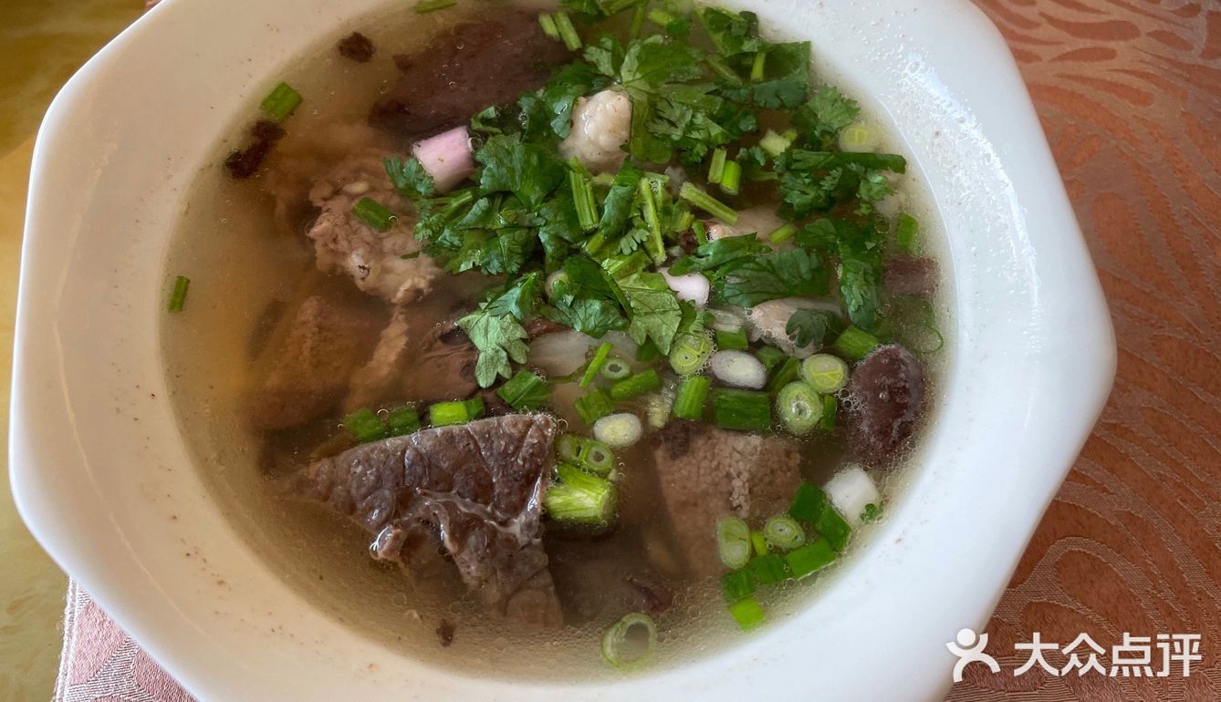 御临门早餐的对味八刀汤