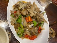 清炒野生菌-四姑娘山阿巴郎·藏式花园餐厅