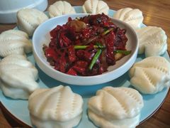 新疆焉稽辣椒炒肉-胖老汉椒麻鸡清真新疆菜(西御街店)