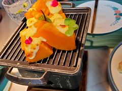 樱花虾芝士南瓜-蜜桃花开·中西融合菜E&W(南长街店)