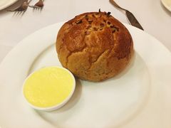 超多黄油的餐前面包-摩根扒房(桐梓林店)