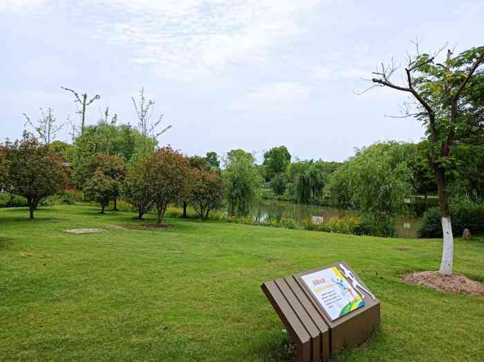 康桥生态园沔青绿地-"节假日想找个人相对少些的地儿溜娃,选到了.